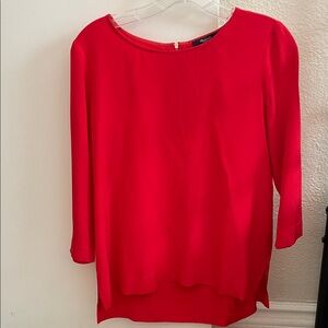 Madewell Vibrant Red Blouse